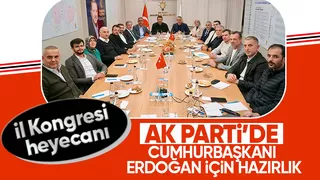 AK Parti Sakarya'da kongre hazırlıklarına başladı