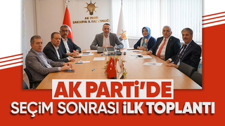 AK Parti Sakarya'da seçim sonuçları masaya yatırıldı