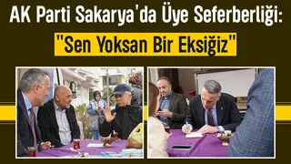 AK Parti Sakarya'da üye seferberliği
