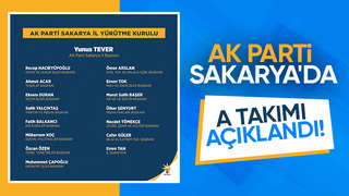 AK Parti Sakarya'da yeni yönetim görev dağılımı yaptı