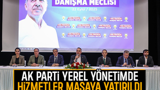 AK Parti Sakarya'da Yerel Yönetimler Danışma Toplantısı yapıldı