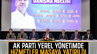 AK Parti Sakarya'da Yerel Yönetimler Danışma Toplantısı yapıldı