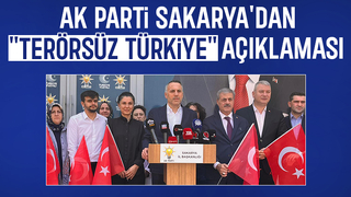 AK Parti Sakarya'dan Terörsüz Türkiye sürecine ilişkin açıklama