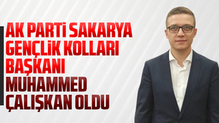 AK Parti Sakarya Gençlik Kolları Başkan adayı Muhammed Çalışkan oldu