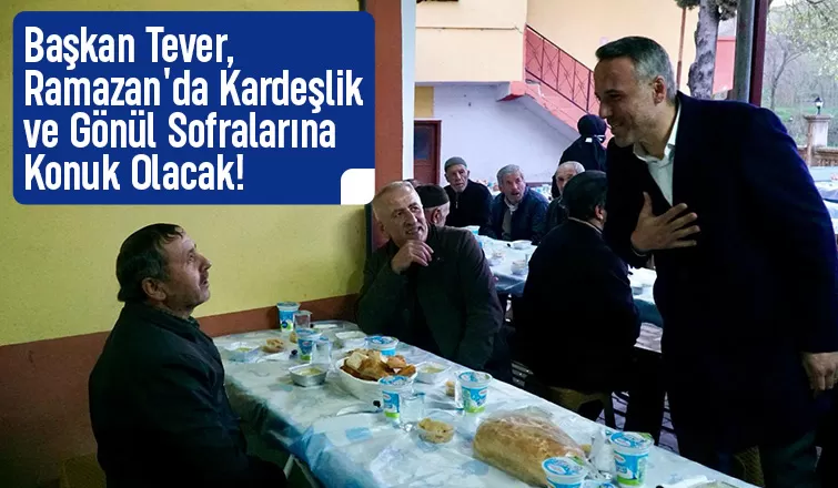 AK Parti Sakarya İl Başkanı Yunus Tever vatandaşlarla iftar yapacak