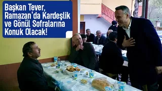 AK Parti Sakarya İl Başkanı Yunus Tever vatandaşlarla iftar yapacak
