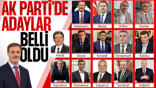 AK Parti Sakarya İlçe Belediye Başkan Adayları belli oldu