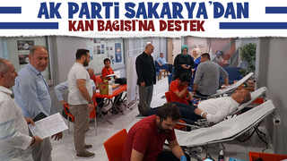 AK Parti Sakarya Teşkilatı kan verdi