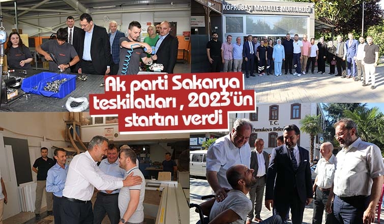 Ak Parti Sakarya Teşkilatları, 2023'ün Startını verdi