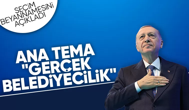 AK Parti seçim beyannamesini açıkladı