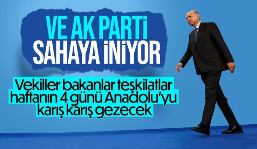 AK Parti’de 2023 hazırlıkları: Anadolu turu başlıyor
