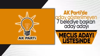 AK Parti’de 7 aday adayı meclis listesinde
