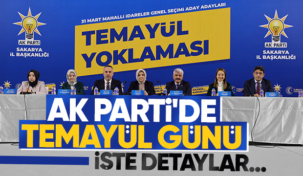 AK Partide temayül heyecanı