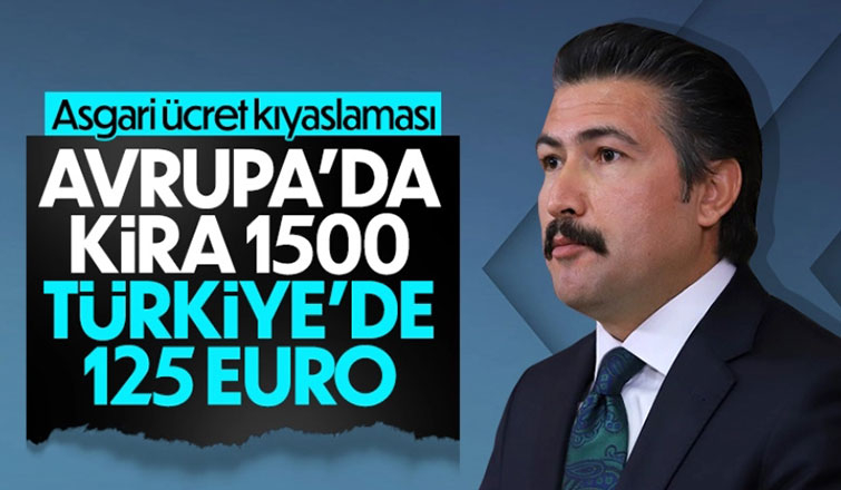 AK Partili Cahit Özkan: Türkiye'de 125 euro ile oturabilirsiniz