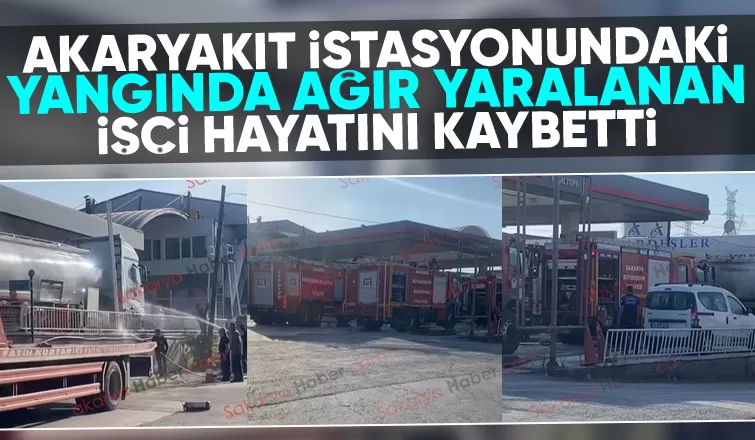 Akaryakıt istasyonundaki faciadan acı haber: 1 ölü