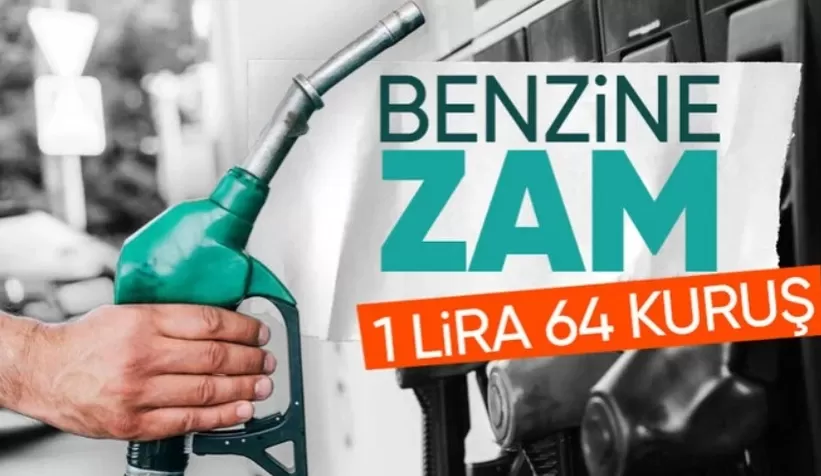 Akaryakıta zam! Önce motorine şimdi de benzine zam...