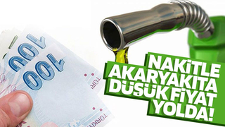 Akaryakıtta nakit alıma indirim yolda