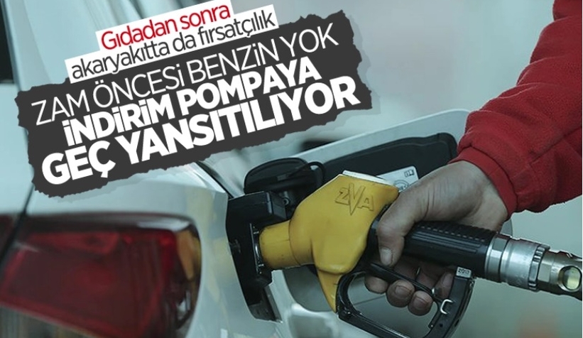 Akaryakıtta zam fırsatçılığı