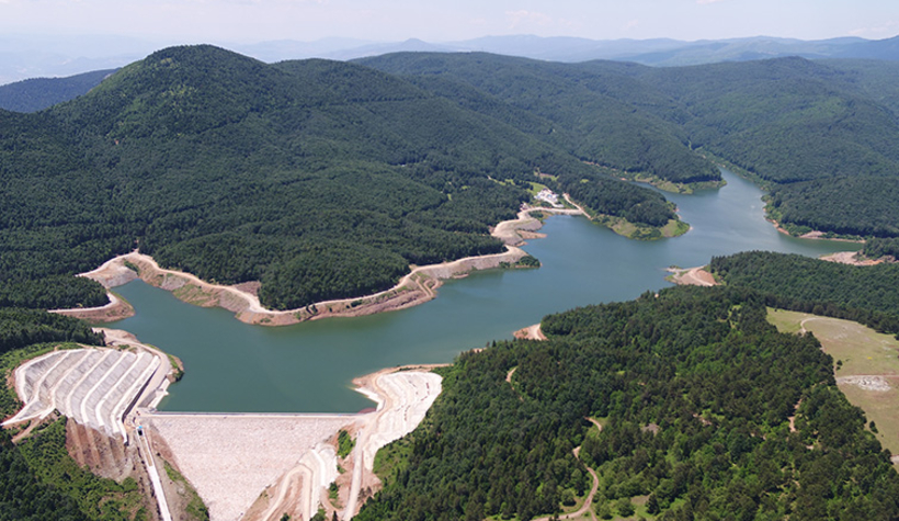 Akçay Barajı maksimum seviyeye ulaştı
