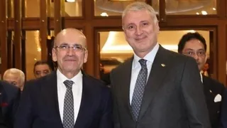 Akgün Altuğ, Bakan Şimşek ile görüştü