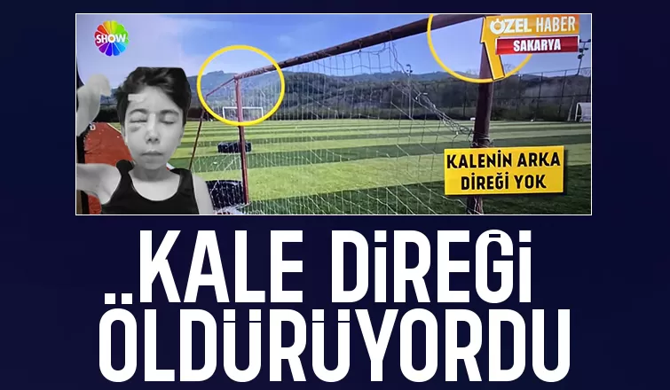 Akıl almaz olay; Üzerine kale direği düştü