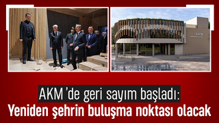 AKM'de çalışmalar sürüyor