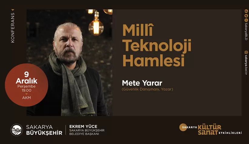 AKM’de Milli Teknoloji Hamlesi konuşulacak