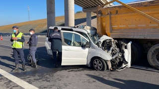 Akmeşe'de korkunç kaza: 1 ölü