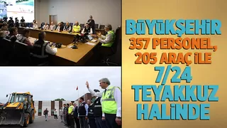 AKOM'da sel alarmı