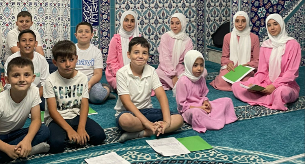 Akpınar Yaşar Turan Camii’nde Yaz Kur’an Kursu kapanış programı