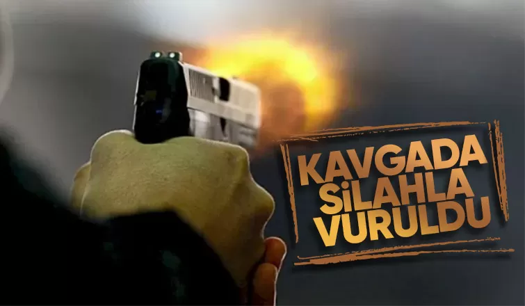 Akrabasını silahla vurdu