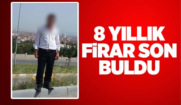 Akrabasını vuran firari 8 yıl sonra yakalandı