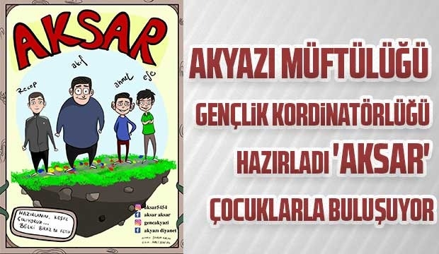 Aksar çocuklarla buluşuyor