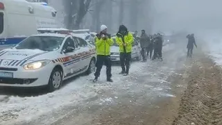 Aktepe  Kızak Şenliği'nde renkli anlar