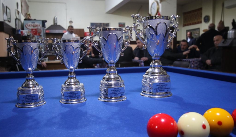 Akyazı Belediyesi Bilardo Turnuvası tamamlandı