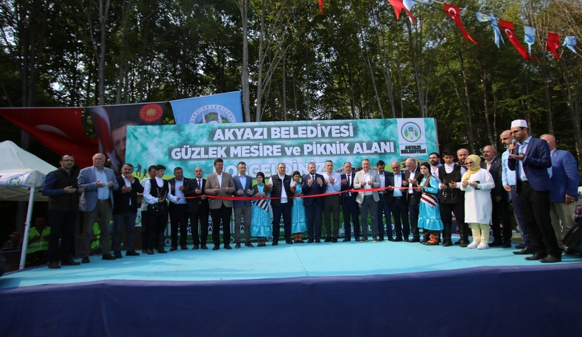 Akyazı Belediyesi Güzlek Mesire Alanına görkemli açılış