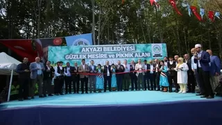 Akyazı Belediyesi Güzlek Mesire Alanına görkemli açılış