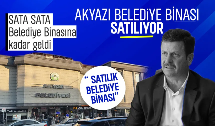 Akyazı Belediyesi Hizmet binasında bulunan 18 ayrı dükkanı ihale yoluyla satıyor