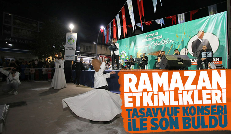 Akyazı Belediyesi tarafından gerçekleştirilen Ramazan etkinlikleri son buldu 