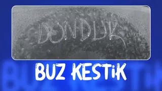 Akyazı buz kesti