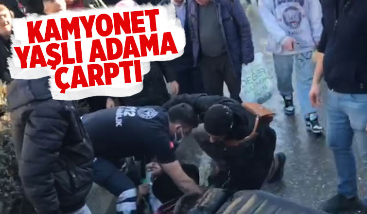 Akyazı çarşı içinde kaza: 1 yaralı