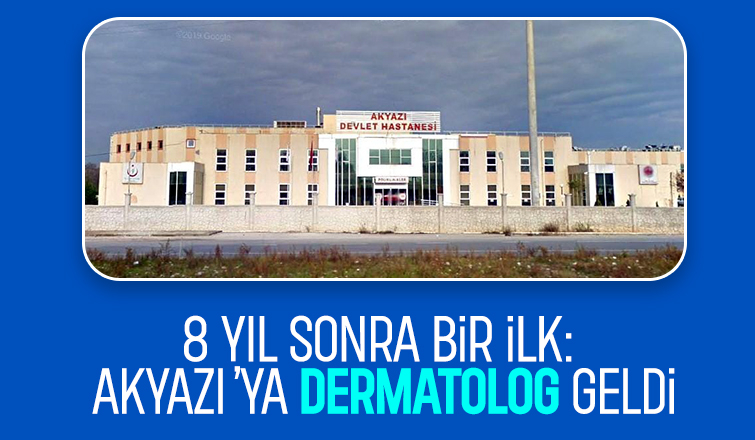 Akyazı cildiye uzmanına kavuştu