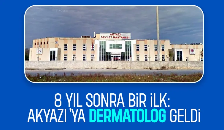 Akyazı cildiye uzmanına kavuştu
