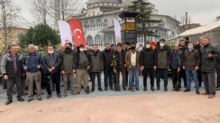 Akyazı'da 1200 fidan dağıtıldı