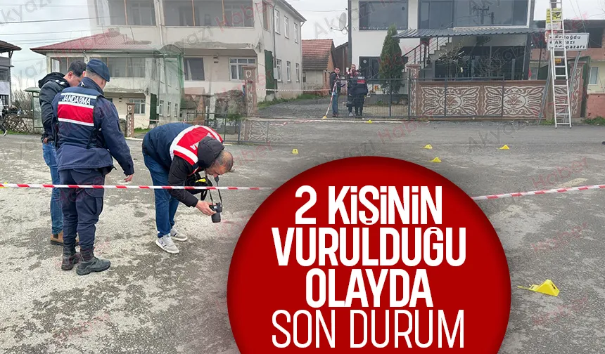 Akyazı'da 2 kişinin vurulduğu olayda firari aranıyor