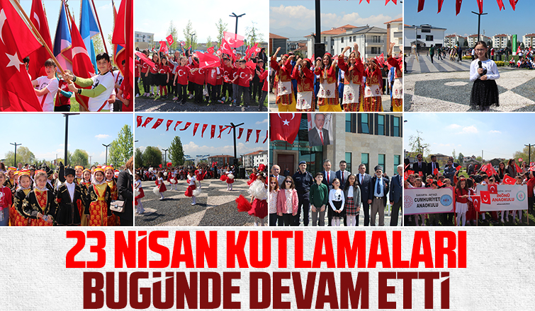 Akyazı'da 23 Nisan coşkuyla kutlandı