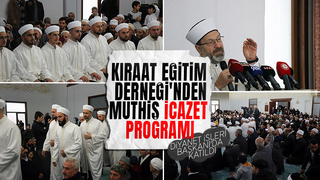 Akyazı'da 24 öğrenci için icazet programı düzenlendi