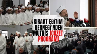 Akyazı'da 24 öğrenci için icazet programı düzenlendi