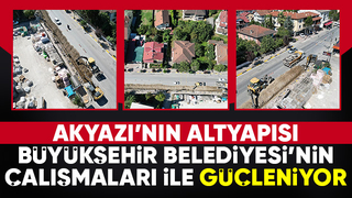 Akyazı da 5 bin 500 metrelik içme suyu hattı yenileniyor