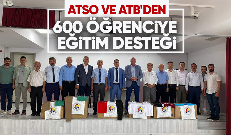 Akyazı da 600 öğrenciye okul kıyafeti yardımı